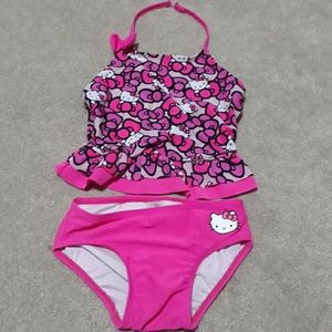 Girls 2 piece bathing suit